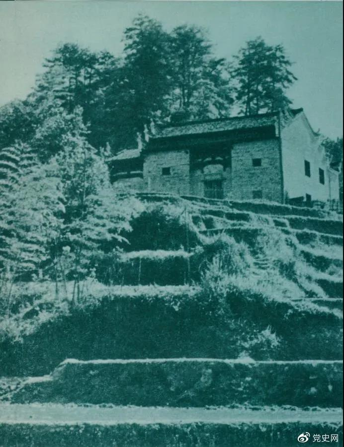 1928年5月，湘贛邊界工農(nóng)兵蘇維埃政府在寧岡茅坪成立。圖為湘贛邊界工農(nóng)兵蘇維埃政府舊址。