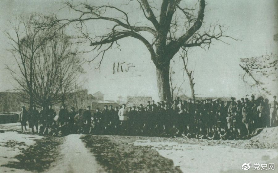 1935年8月6日，中央紅軍改稱為紅一方面軍。圖為紅一方面軍一部。